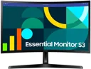 SAMSUNG Moniteur PC incurvé 24" FHD Essential Monitor S3 LS24D366GAUXEN