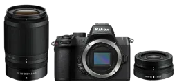 NIKON Appareil Photo Hybride Z50II & Objectif Nikkor Z 16-50mm + 50-250mm