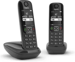 GIGASET Telephone AS690R Duo - Noir
