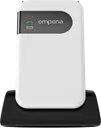 EMPORIA Téléphone à clapet SIMPLICITY glam.4G - Blanc