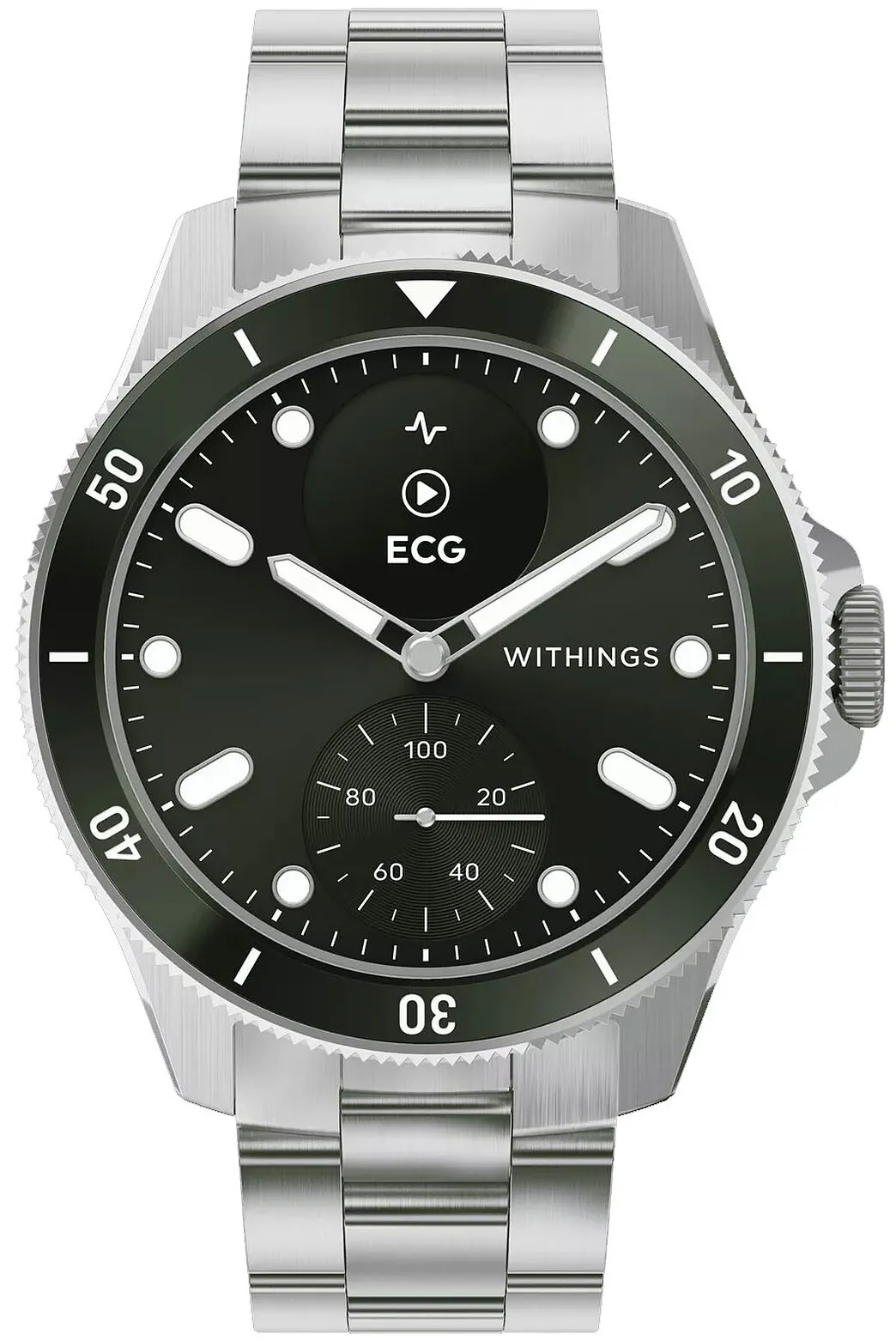 Withings Smartwatch ScanWatch Nova 42mm - Vert