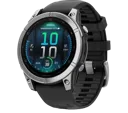 GARMIN Smartwatch Fénix E - 47mm - Stainless Steel Noir