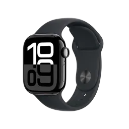 APPLE Watch Series 10 GPS - 42mm - Aluminium - Noir - Black Sport Band - S/M