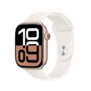 APPLE Watch Series 10 GPS - 46mm - Aluminium - Rose - Rose Tendre Sport Band - M/L