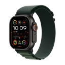 APPLE Watch Ultra 2 LTE - 49 mm - Titane Noir - Alpine Vert foncé - S