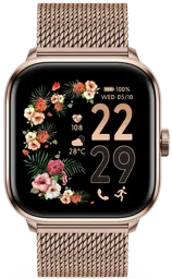 ICE WATCH Smartwatch Ice Smart 2.0 Carré 1.70 - Rose-Gold Milanese