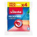 VILEDA Lavette Multi-usages Microfibre Colors