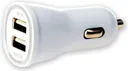 TECHLY Chargeur de voiture 2 x USB 2.0 - Blanc