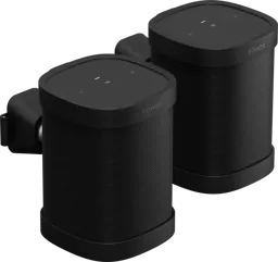 SONOS Support compatible Sonos ONE Wall - Noir (Paire)