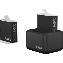 GOPRO Chargeur de batterie double et batteries Enduro