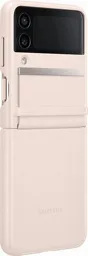 SAMSUNG Coque en cuir pour Samsung Galaxy Z Flip 4 Rose