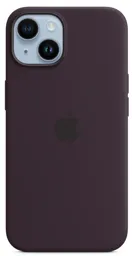 APPLE Coque en silicone avec MagSafe pour iPhone 14 Plus - Baie de sureau