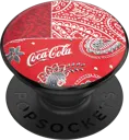 POPSOCKET Support pour Smartphone Popgrip - Coca Cola Patchwork