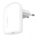 BELKIN Chargeur secteur rapide USB-C 30W Blanc