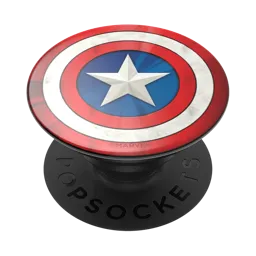 POPSOCKET Support pour Smartphone PopGrip - Captain America Shield Icon