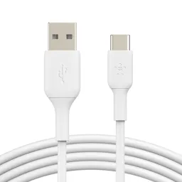 BELKIN 2 Cables USB-C vers USB-A BoostCharge - 1m - Blanc