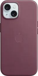 APPLE Coque en tissage fin avec MagSafe pour iPhone 15 - Mûre