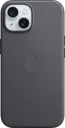 APPLE Coque en tissage fin avec MagSafe pour iPhone 15 - Noir