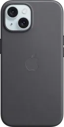 APPLE Coque en tissage fin avec MagSafe pour iPhone 15 - Noir