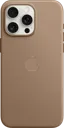 APPLE Coque en tissage fin avec MagSafe pour iPhone 15 Pro Max - Taupe