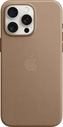 APPLE Coque en tissage fin avec MagSafe pour iPhone 15 Pro Max - Taupe