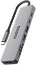 SITECOM Adaptateur Multiport USB-C 7-en-1 - CN-5504