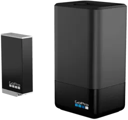 GOPRO Chargeur Batterie Double & Batterie Enduro pour MAX