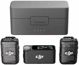 DJI Microphone Mic 2 - 2 TX + 1 RX + Boitier de recharge