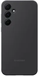 SAMSUNG Coque en silicone pour Galaxy A55 - Noir