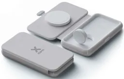 XTORM Chargeur de voyage sans fil pliable 3-en-1 - XWF31