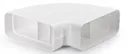 AIRFORCE Coude de Tuyau 90° ANG 90 PL 3 CH - Blanc