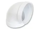 AIRFORCE Coude de Tuyau 90° ANG 90 D 150 - Blanc