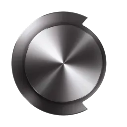 DYSON Coques extérieurs OnTrac - CNC Noir Nickel