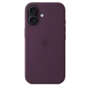 APPLE Coque en silicone  MagSafe pour iPhone 16 Plus - Prune