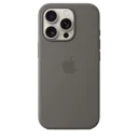 APPLE Coque en silicone avec MagSafe pour iPhone 16 Pro Max - Gris minéral