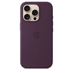 APPLE Coque en silicone avec MagSafe pour iPhone 16 Pro Max - Prune