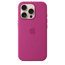 APPLE Coque en silicone avec MagSafe pour iPhone 16 Pro Max - Fuchsia