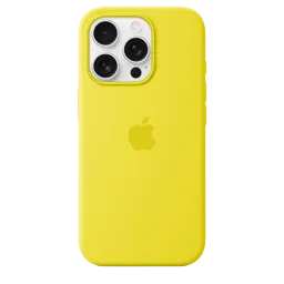 APPLE Coque en silicone avec MagSafe pour iPhone 16 Pro Max - Carambole