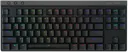 LOGITECH G Clavier gaming sans fil G515 Lightspeed TKL - QWERTZ - Noir
