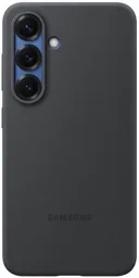 SAMSUNG Coque en silicone pour Galaxy S25 - Noir