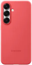 SAMSUNG Coque en silicone pour Galaxy S25 - Rouge
