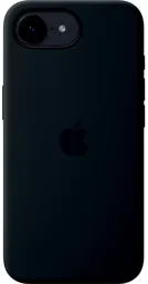 APPLE Coque silicone pour iPhone 16e - Noir