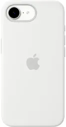 APPLE Coque silicone pour iPhone 16e - Blanc