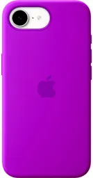 APPLE Coque silicone pour iPhone 16e - Fuchsia