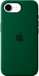 APPLE Coque silicone pour iPhone 16e - Vert lacustre
