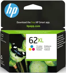 HP Cartouche d'encre - 62XL - Couleur