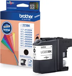 BROTHER LC223BK Noir - Cartouche d'encre