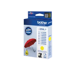 BROTHER Cartouche LC225XLY Jaune