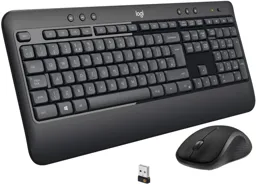 LOGITECH Clavier + souris - Sans Fil - MK540 Advanced - QWERTZ (SF) - Noir