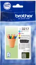 BROTHER Valuepack LC-3217 CMYK - 4 couleurs